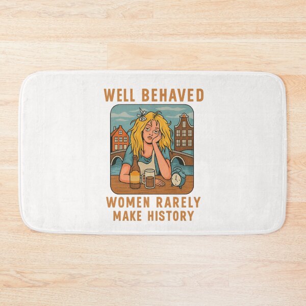 Item preview, Well Behaved Women Rarely Make History – Dutch Canal Scene designed and sold by Places On Earth.