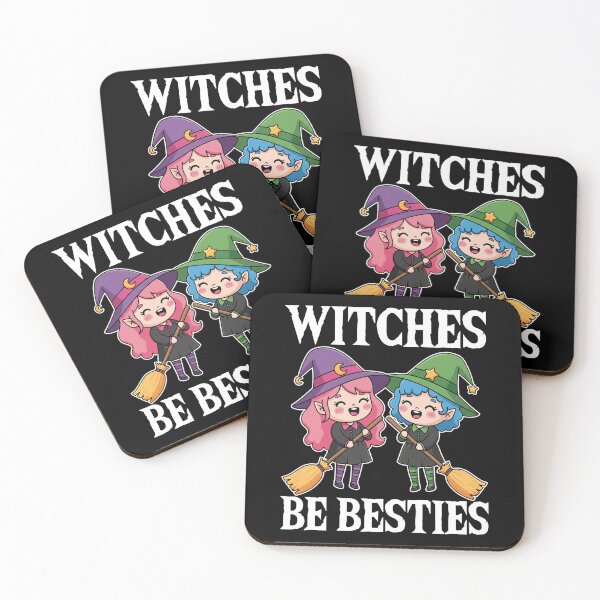 Item preview, WITCHES BE BESTIES - WITCH HALLOWEEN designed and sold by KEF Custom.