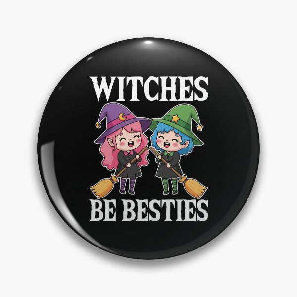Item preview, WITCHES BE BESTIES - WITCH HALLOWEEN designed and sold by KEF Custom.