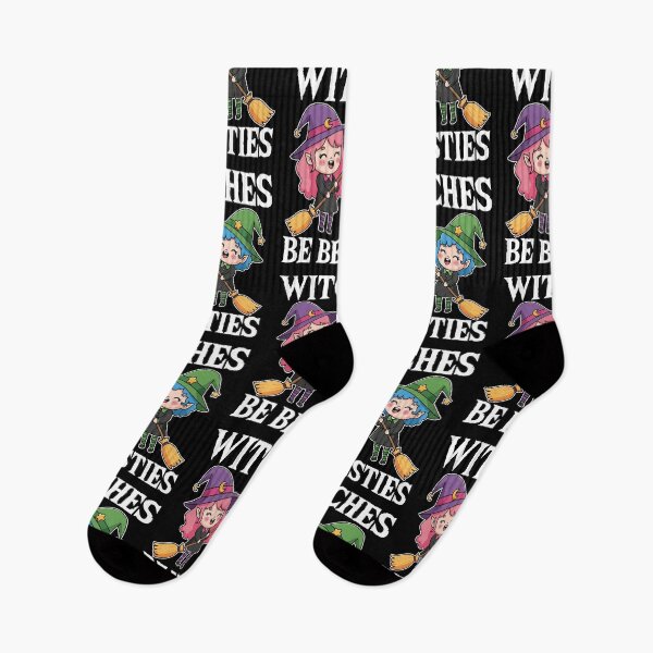 Item preview, WITCHES BE BESTIES - WITCH HALLOWEEN designed and sold by KEF Custom.