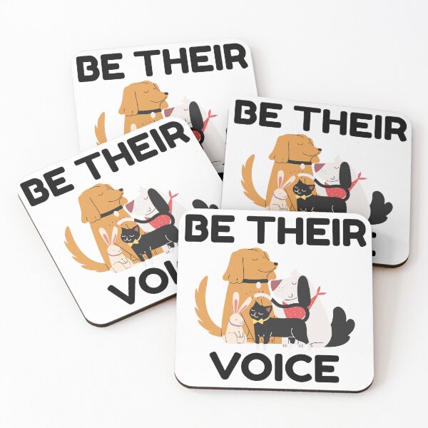 Item preview, Be Their Voice Animal Rescue Awareness Pet Lover Design designed and sold by FreedomAndLove.