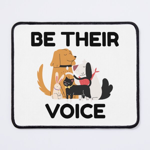 Item preview, Be Their Voice Animal Rescue Awareness Pet Lover Design designed and sold by FreedomAndLove.