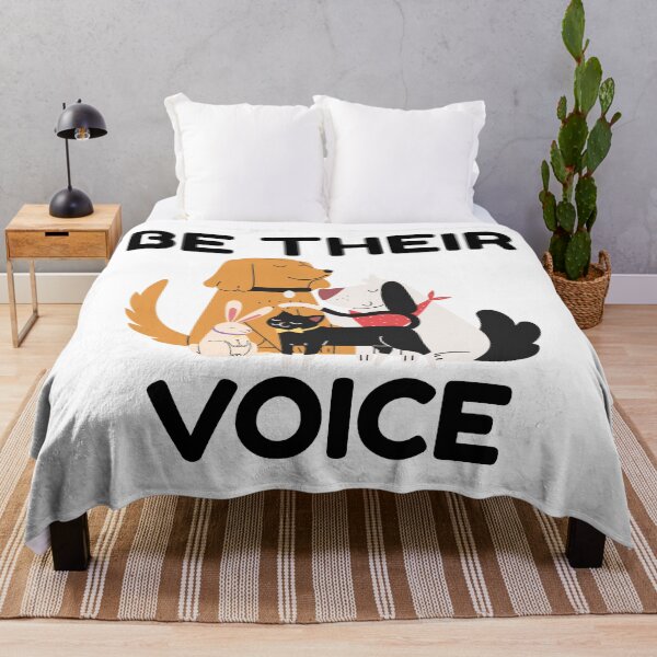 Item preview, Be Their Voice Animal Rescue Awareness Pet Lover Design designed and sold by FreedomAndLove.