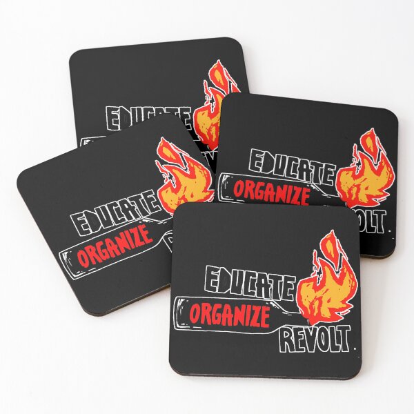 Item preview, Educate Organize Revolt designed and sold by IGNISmerchstore.