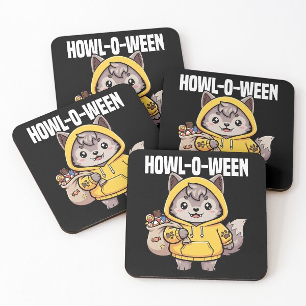 Item preview, HOWL-O-WEEN - WEREWOLF HALLOWEEN designed and sold by KEF Custom.