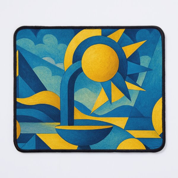 Item preview, Geometric sun in the dream space designed and sold by Sigtrix.
