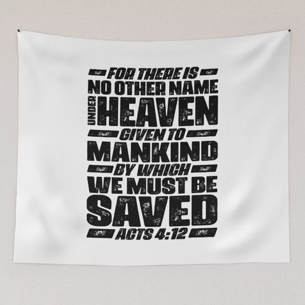 Item preview, Acts 4:12 Only Jesus Saves designed and sold by plushism.