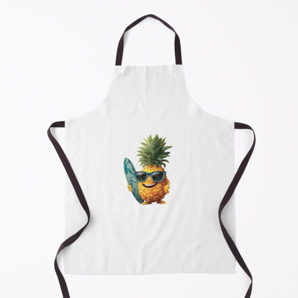 Item preview, Cool Pineapple with Surfboard – Summer Beach Vibes Design designed and sold by VectiveLab.