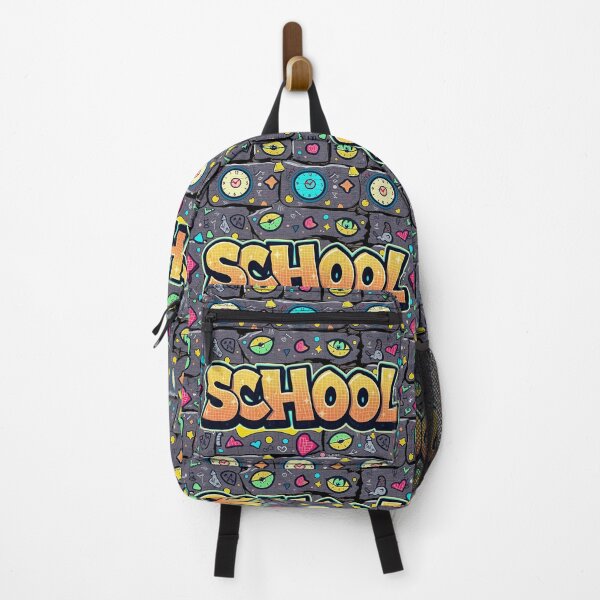 Item preview, School Spirit Graffiti Pattern, Student Locker Decor, Youthful Teacher Sublimation File, Street Art School Apparel, Urban Supplies Pattern designed and sold by TheGaliyaStudio.