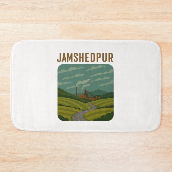 Item preview, shedpur India – Steel Plant View designed and sold by Places On Earth.