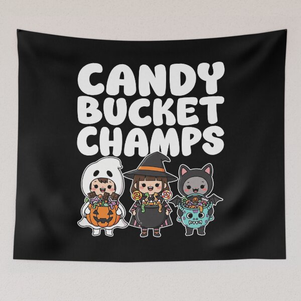Item preview, CANDY BUCKET CHAMPS - HALLOWEEN designed and sold by KEF Custom.