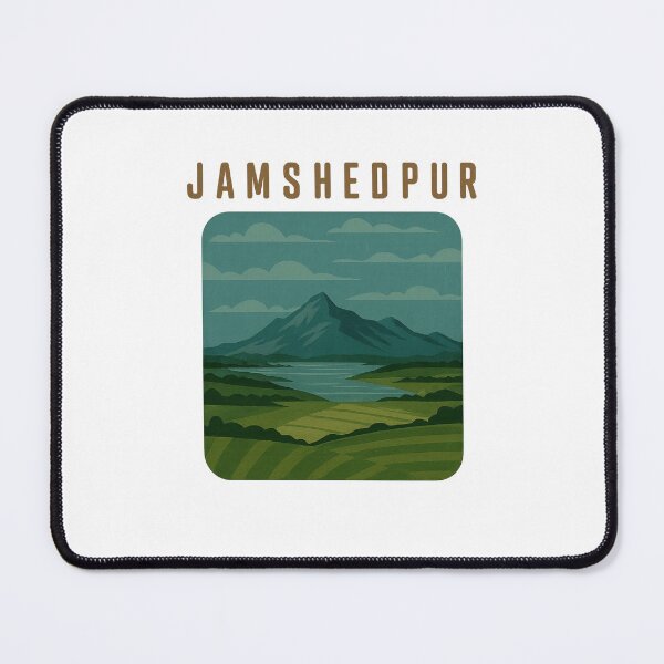 Item preview, Jamshedpur India – Mountain and Lake View designed and sold by Places On Earth.