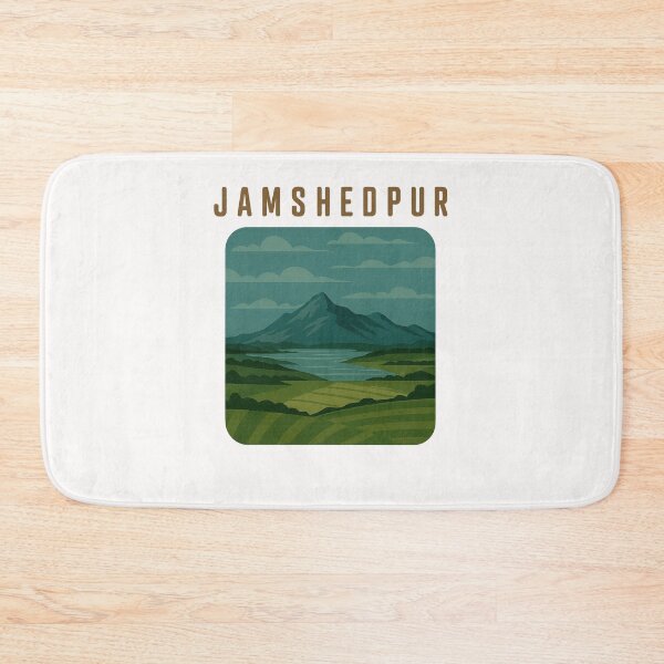 Item preview, Jamshedpur India – Mountain and Lake View designed and sold by Places On Earth.