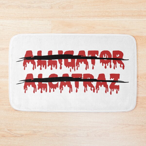 Item preview, Stop Alligator Alcatraz Protest Art Blood Font Crossed Out designed and sold by FreedomAndLove.