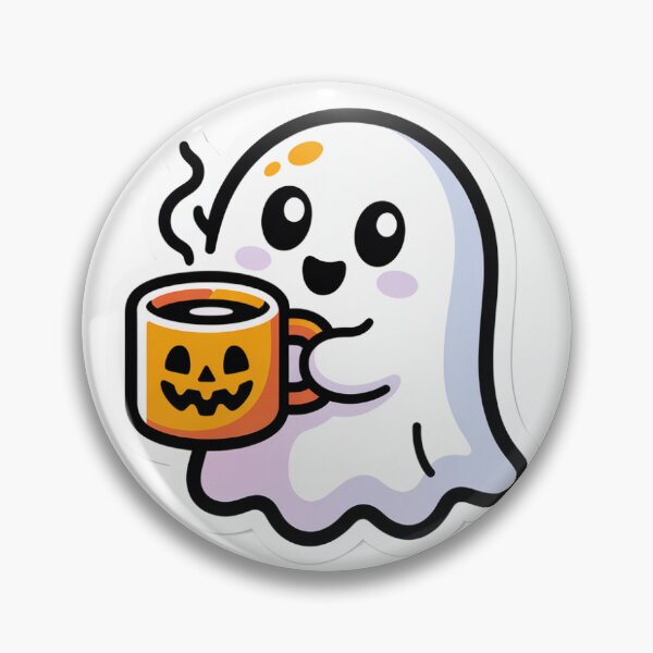 Item preview, Pumpkin Mug Ghost designed and sold by InfluArt.