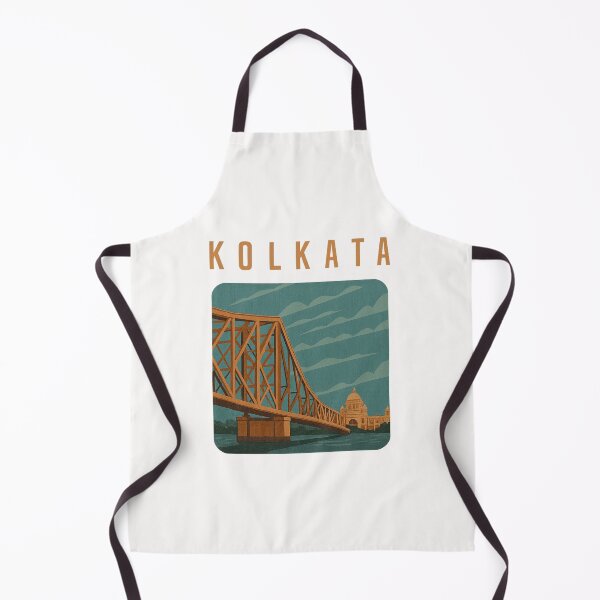 Item preview, Howrah Bridge and Victoria Memorial in Kolkata designed and sold by Places On Earth.