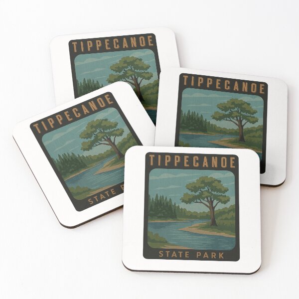 Item preview, Tippecanoe State Park River View designed and sold by Places On Earth.
