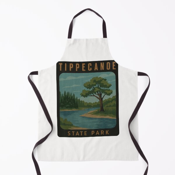 Item preview, Tippecanoe State Park River View designed and sold by Places On Earth.