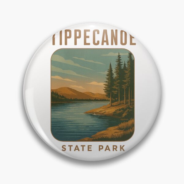 Item preview, Sunset Over Tippecanoe State Park Lake designed and sold by Places On Earth.