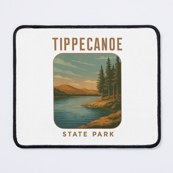 Item preview, Sunset Over Tippecanoe State Park Lake designed and sold by Places On Earth.