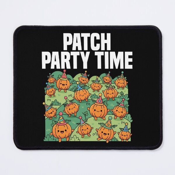 Item preview, PATCH PARTY TIME - PUMPKIN HALLOWEEN designed and sold by KEF Custom.