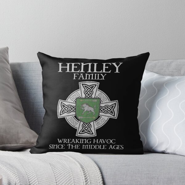 Item preview, Henley Family Crest – Medieval Heritage Emblem for Ancestry Lovers & Vintage Style Fans designed and sold by 9X FR.