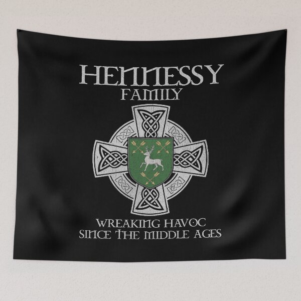 Item preview, Hennessy Family Crest – Medieval Heritage Emblem for Ancestry Lovers & Vintage Style Fans designed and sold by 9X FR.
