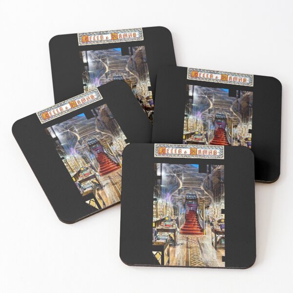 Item preview, Lello Bookstore at Night Collage designed and sold by Weston  Westmoreland.