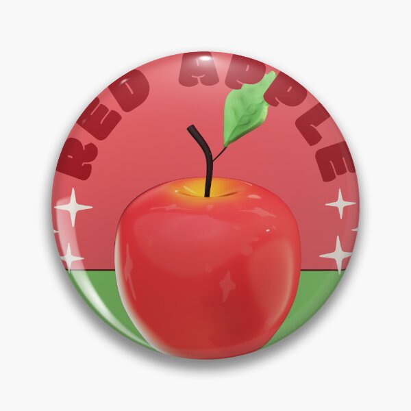 Item preview, Red Apple Fruit Fun Aesthetic Retro Vintage Pop Art designed and sold by Eyestudiodesign1997.