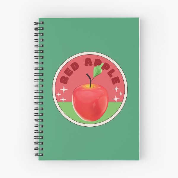Item preview, Red Apple Fruit Fun Aesthetic Retro Vintage Pop Art designed and sold by Eyestudiodesign1997.