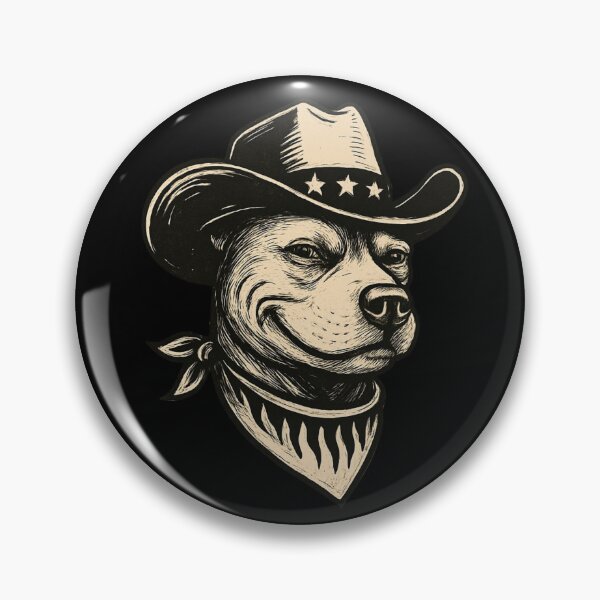 Item preview, Western Dog Artwork – Rustic Country Ranch Style designed and sold by teevoxx.