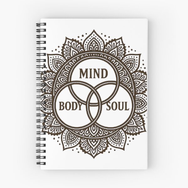 Item preview, Mind Body Soul Lotus Mandala Spiritual Yoga Art designed and sold by BlueMorpho77.