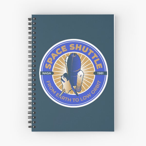 Item preview, Space Shuttle. From Earth to Low Orbit. NASA 1981 Commemorative Badge designed and sold by BGALAXY.