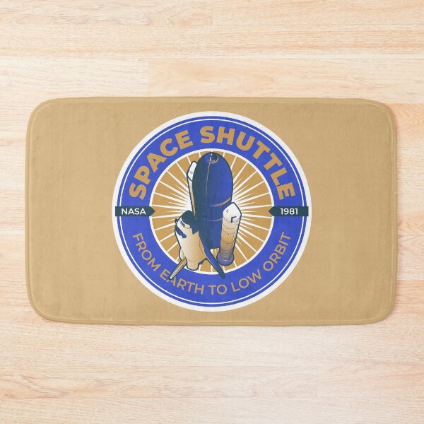 Item preview, Space Shuttle. From Earth to Low Orbit. NASA 1981 Commemorative Badge designed and sold by BGALAXY.