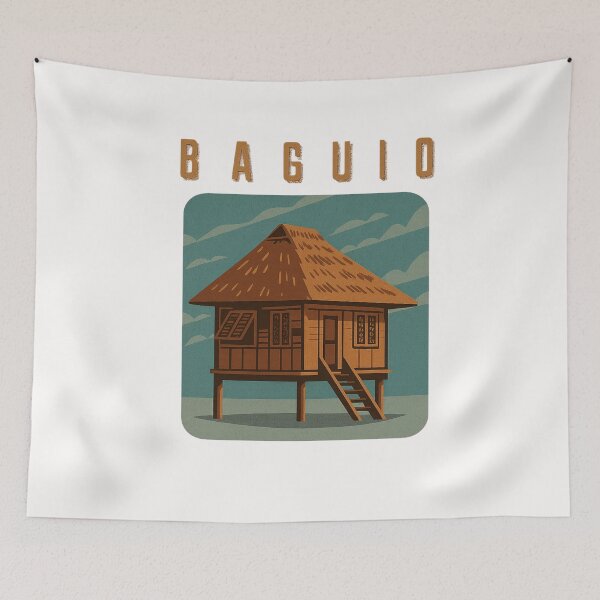 Item preview, Baguio Ifugao Traditional Hut Philippines Mountain Province designed and sold by Places On Earth.