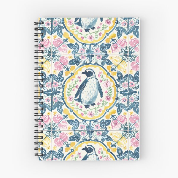 Item preview, Floral Penguin • Bright Watercolor Art designed and sold by imaginefountain.
