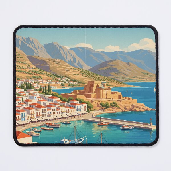 Item preview, 106 Vintage Crete, Greece Poster Design designed and sold by Alexis Art Collection.