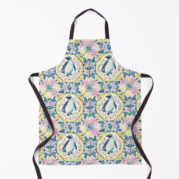 Item preview, Floral Penguin • Bright Watercolor Art designed and sold by imaginefountain.