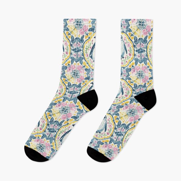 Item preview, Floral Penguin • Bright Watercolor Art designed and sold by imaginefountain.