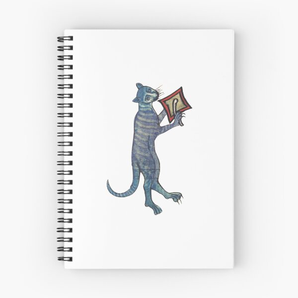 Item preview, Weird Medieval Cat beating cymbal designed and sold by elinaarbidane.