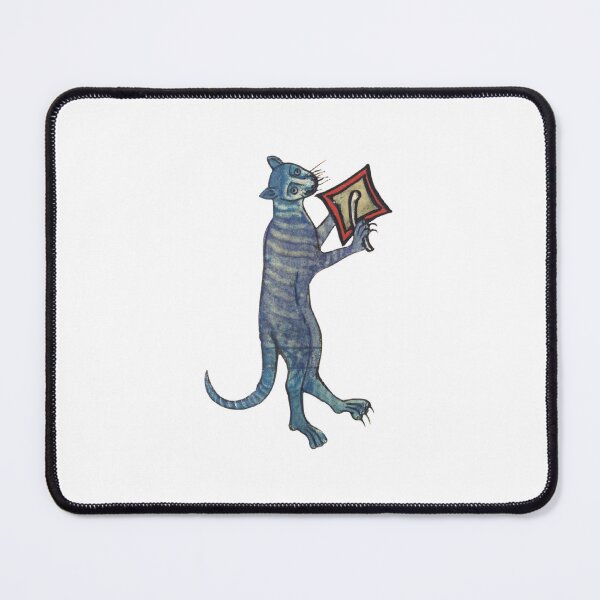 Item preview, Weird Medieval Cat beating cymbal designed and sold by elinaarbidane.