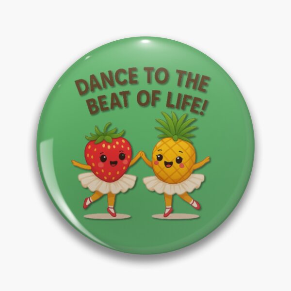 Item preview, Dolled Up Fruit Ballet – Strawberry & Pineapple dancing under the stars designed and sold by FotoworldEdel.
