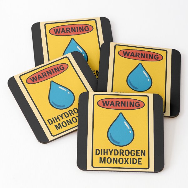 Item preview, Dihydrogen Monoxide Parody designed and sold by QuantumKey.