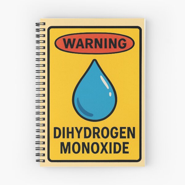 Item preview, Dihydrogen Monoxide Parody designed and sold by QuantumKey.