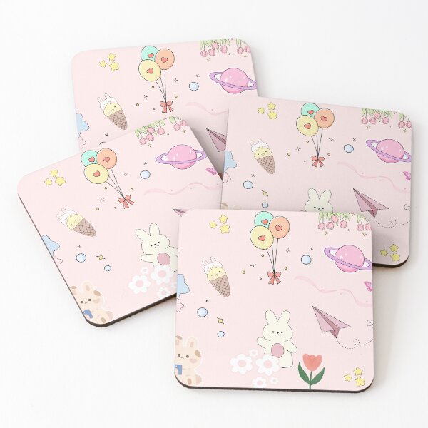 Item preview, Bunny Wonderland – Sweet & Kawaii Pink Vibes? designed and sold by AIObyisabele.