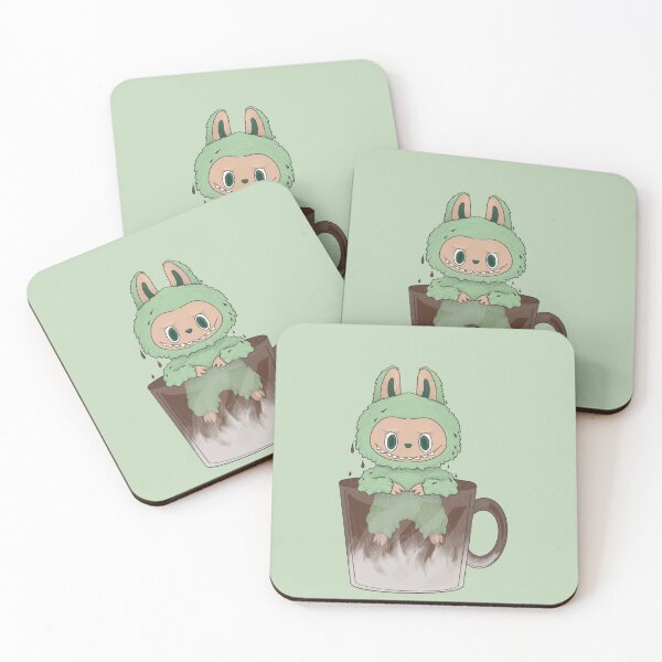 Item preview, Green version of SERENITY | Caffe friend Labubu designed and sold by Basiinaa.
