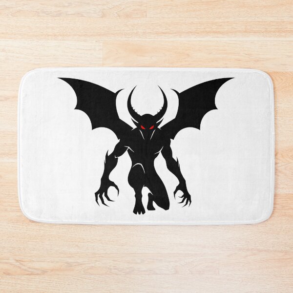 Item preview, Dark Winged Demon with Glowing Red Eyes designed and sold by AFernandesDSG.