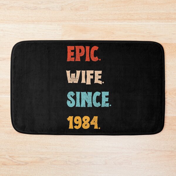 Item preview, Epic Wife Since 1984 - 41st Wedding Anniversary For Her, Women, Wife designed and sold by Mozaic Clothes.