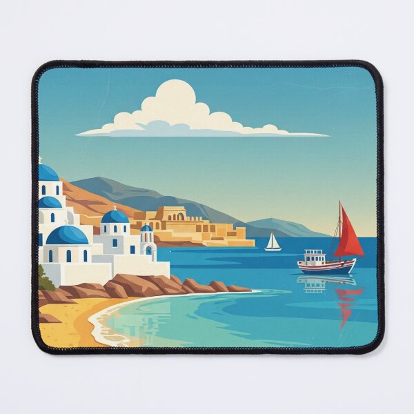 Item preview, 107 Vintage Crete, Greece Poster Design designed and sold by Alexis Art Collection.