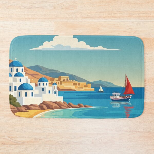 Item preview, 107 Vintage Crete, Greece Poster Design designed and sold by Alexis Art Collection.